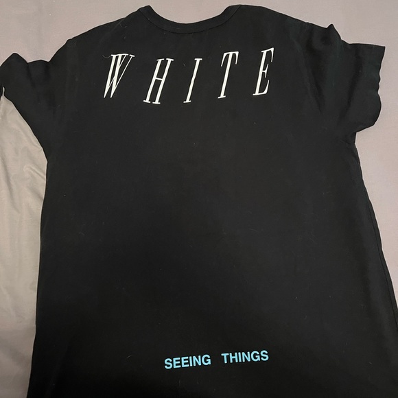 Main label off white tshirt vintage